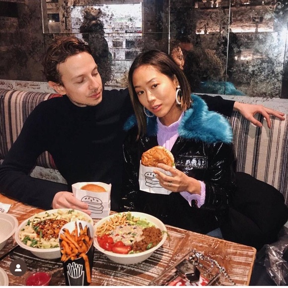 Ei8ht dreams patent leather jacket with fur - Picture 7 of 11